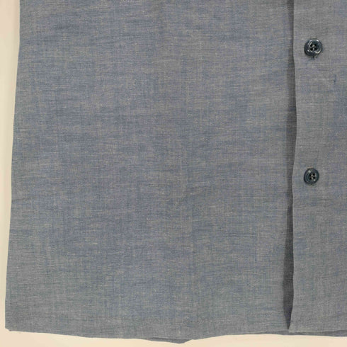 seafarer 60-70s シャンブレー オープンカラーシャツ メンズ import:M