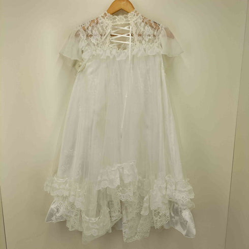 MR corset MAJOH レースアップ シースルー 花柄 ワンピース レディース