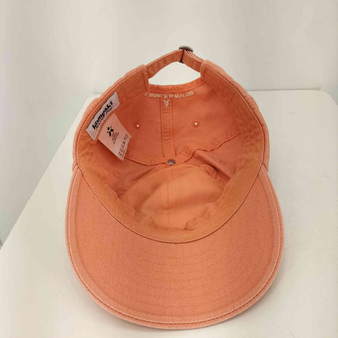 KOMPAKT RECORD BAR KRB Oval Logo Ball Cap - Red メンズ