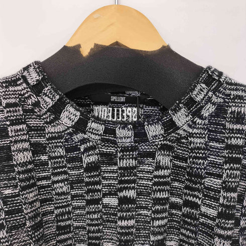 SPELLEDIT クロップド L/S ニット レディース FREE