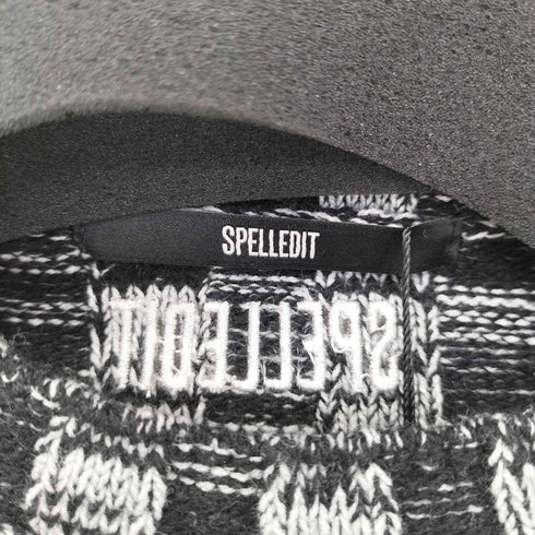 SPELLEDIT クロップド L/S ニット レディース FREE