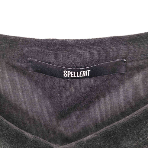 SPELLEDIT ベロアタンクトップ レディース FREE