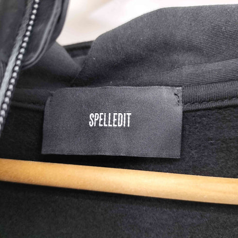 SPELLEDIT プリント ジップアップパーカー レディース FREE