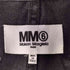 エムエムシックスメゾンマルジェラ MM6 Maison Margiela ワイドブラックデニムパンツ レディース JPN:42