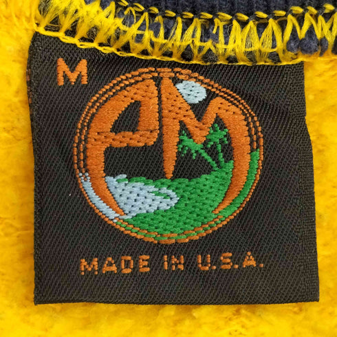 USA製 モックネック スウェット メンズ import:M