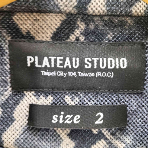 plateau studio オーバーサイズパッデッドバイカージャケット メンズ 2