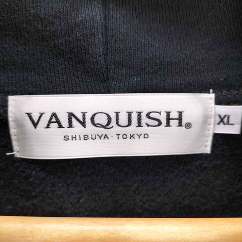 ヴァンキッシュ VANQUISH 渋谷 アームプリントパーカー メンズ JPN:XL