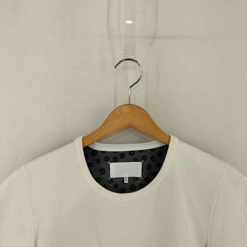 メゾンマルタンマルジェラ Maison Martin Margiela 白タグ フラワーパターン クルーネックTシャツ レディース import:S