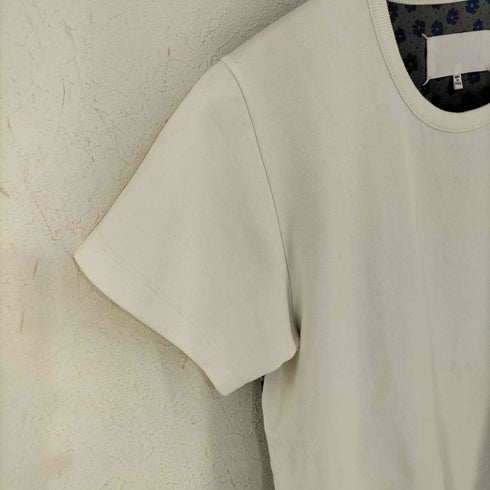 メゾンマルタンマルジェラ Maison Martin Margiela 白タグ フラワーパターン クルーネックTシャツ レディース import:S