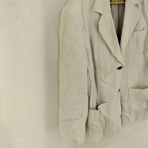 ロクビューティーアンドユースユナイテッドアローズ 6 BEAUTY & YOUTH UNITED ARROWS HEMP JACKET レディース JPN:36