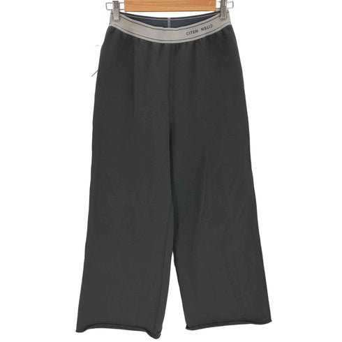 シテン CITEN ウエストロゴスウェットワイドパンツ メンズ JPN:M