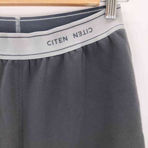 シテン CITEN ウエストロゴスウェットワイドパンツ メンズ JPN:M