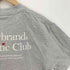 NORYBRAND ATHLETIC CIUB 両面プリント ポケット S/S コットン クルーネック Tシャツ レディース JPN:S