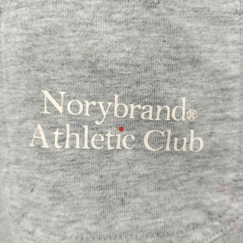 NORYBRAND ATHLETIC CIUB 両面プリント ポケット S/S コットン クルーネック Tシャツ レディース JPN:S
