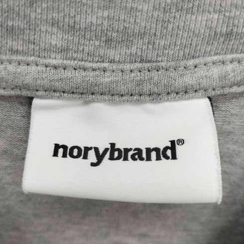 NORYBRAND ATHLETIC CIUB 両面プリント ポケット S/S コットン クルーネック Tシャツ レディース JPN:S