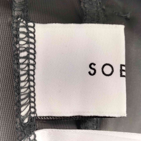 ソエルテ soerte ワイドストレートベルベットトラックパンツ メンズ 1