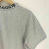 ラコステ LACOSTE ジャカード リブ ニットカラー 鹿の子地 Tシャツ メンズ import:L