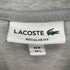 ラコステ LACOSTE ジャカード リブ ニットカラー 鹿の子地 Tシャツ メンズ import:L