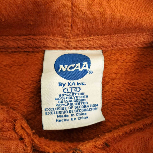 NCAA カレッジサイン刺繍 プルオーバーパーカー メンズ import:L
