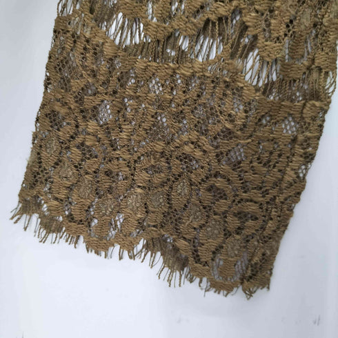 マウジー moussy BOTTLE NECK LACE DRESS ワンピース レディース JPN:1