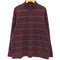 ポロラルフローレン POLO RALPH LAUREN ボーダー ハーフジップカットソー メンズ import:XL