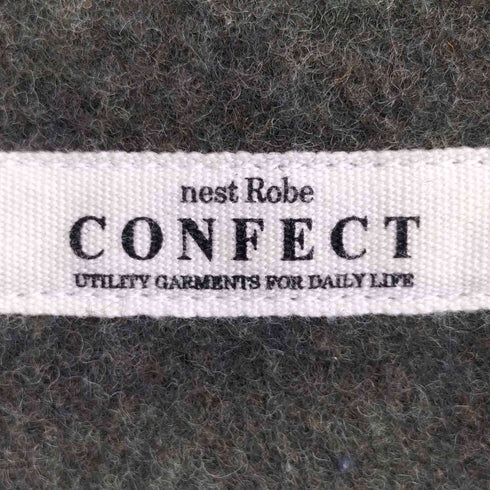 ネストローブコンフェクト nest Robe CONFECT ウールモッサークルーネックベスト メンズ 4