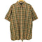 トミーヒルフィガー TOMMY HILFIGER チェック ボタンダウン 半袖シャツ メンズ import:XL