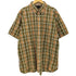 トミーヒルフィガー TOMMY HILFIGER チェック ボタンダウン 半袖シャツ メンズ import:XL