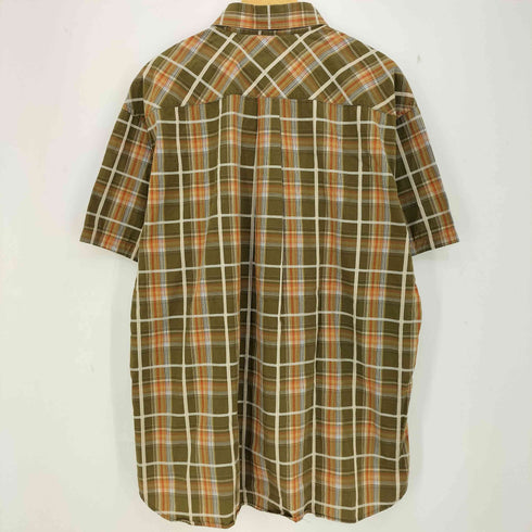 トミーヒルフィガー TOMMY HILFIGER チェック ボタンダウン 半袖シャツ メンズ import:XL