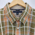 トミーヒルフィガー TOMMY HILFIGER チェック ボタンダウン 半袖シャツ メンズ import:XL