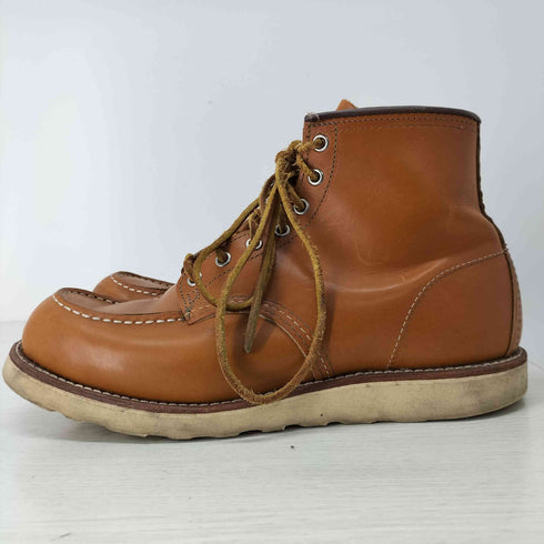 レッドウィング RED WING 犬タグ 復刻モデル IRISH SETTER 6inch CLASSIC MOC TOE アイリッシュセッター ゴールドラセット ワークブーツ メンズ JPN:28