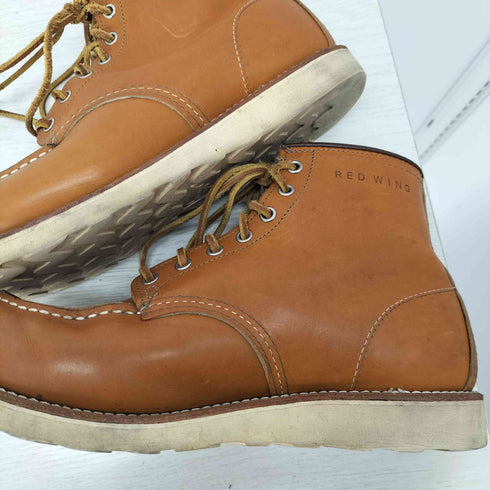 レッドウィング RED WING 犬タグ 復刻モデル IRISH SETTER 6inch CLASSIC MOC TOE アイリッシュセッター ゴールドラセット ワークブーツ メンズ JPN:28