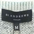 セントアンドリュース St. Andrews ノルディック柄ロゴジャガード クルーネックニット レディース import:M
