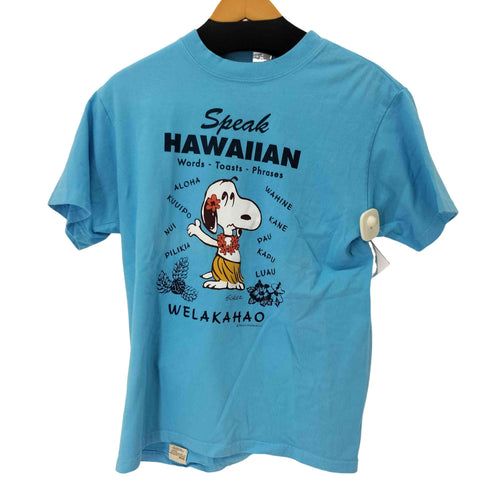 サンサーフ SUN SURF USA製 SPEAK HAWAIIAN キャラクタープリントS/S Tシャツ メンズ import:M