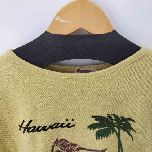 ウエアハウス WAREHOUSE HAWAII インサイドアウトパイル地S/Sスウェット メンズ JPN:42