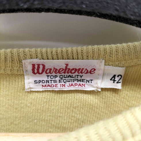 ウエアハウス WAREHOUSE HAWAII インサイドアウトパイル地S/Sスウェット メンズ JPN:42