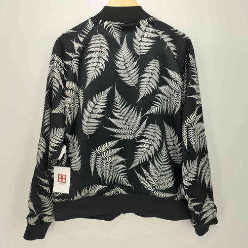 エイチアンドエム H&M 総柄 リバーシブルフライトジャケット メンズ import:S
