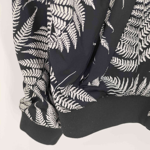 エイチアンドエム H&M 総柄 リバーシブルフライトジャケット メンズ import:S