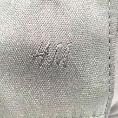 エイチアンドエム H&M 総柄 リバーシブルフライトジャケット メンズ import:S