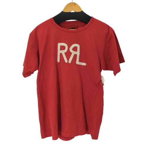 ダブルアールエルラルフローレン RRL RALPH LAUREN RRLロゴプリント Tシャツ メンズ import:L