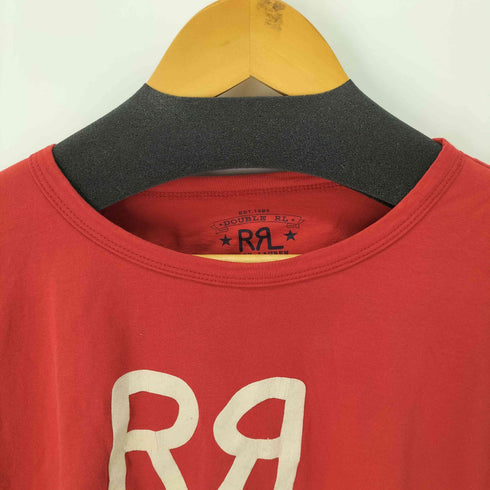 ダブルアールエルラルフローレン RRL RALPH LAUREN RRLロゴプリント Tシャツ メンズ import:L