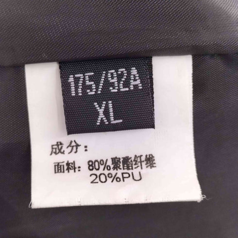 フロントプリント PUレザー切替 スタジャン メンズ JPN:XL