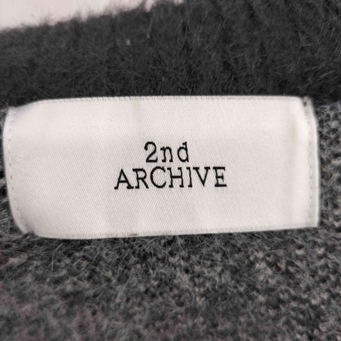 2nd ARCHIVEオールドイングリッシュロゴニット メンズ FREE