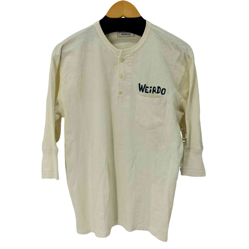 ウィアード WEIRDO H/S HENRY NECK 5分袖TEE メンズ JPN:L