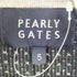 パーリーゲイツ PEARLY GATES カシミヤタッチコットンタートルネックニットプルオーバー メンズ JPN:5