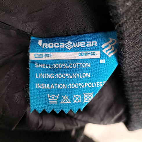 ロカウェア Rocawear バックロゴプリントストライプスタジャン メンズ 4L