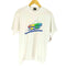 フルーツオブザルーム FRUIT OF THE LOOM 90s USA製 袖裾シングル フロントプリントクルーネックTシャツ メンズ JPN:L