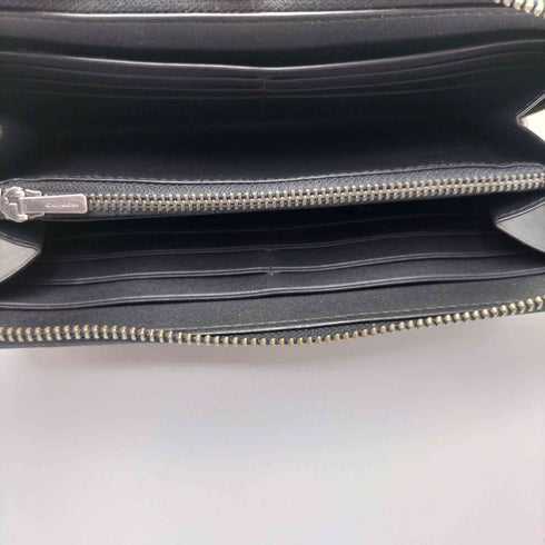 コーチ COACH シグネチャー 総柄 ラウンドジップ ロング ウォレット 長財布 メンズ