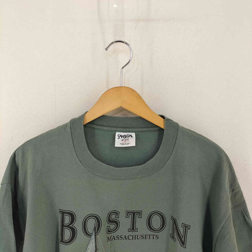 SANSEGAL USA製 BLUE WATER CLASSIC クルーネックTシャツ メンズ import:XL