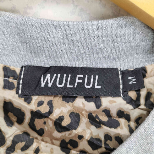 WULFUL メタリックジップブルゾン メンズ M